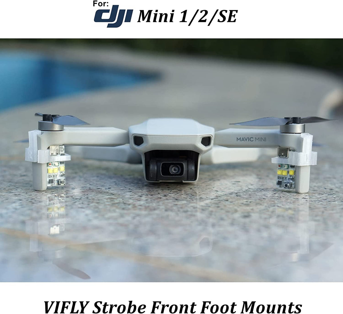 VIFLY drone strobe mount for DJI Mavic Mini