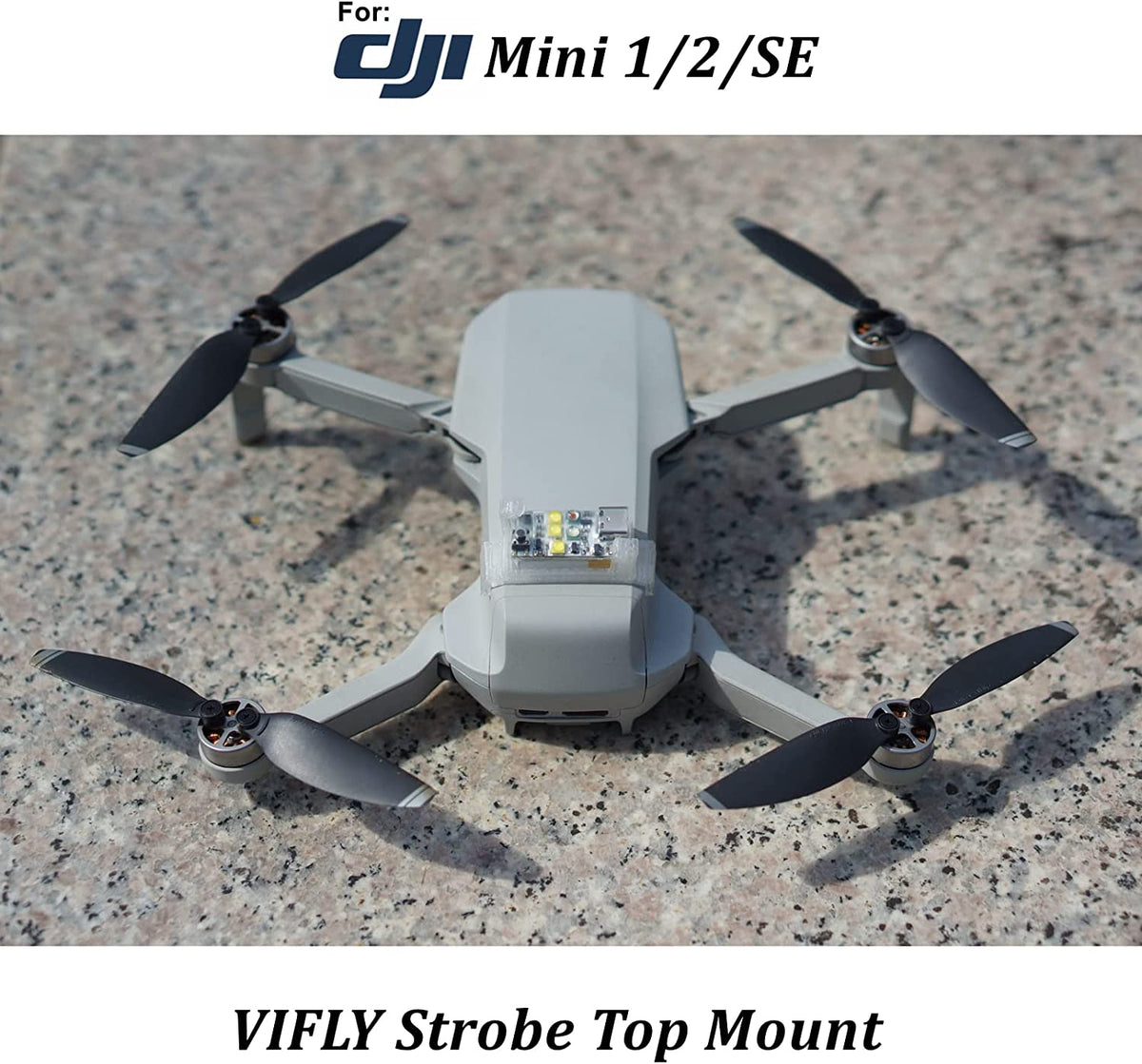 VIFLY drone strobe mount for DJI Mavic Mini