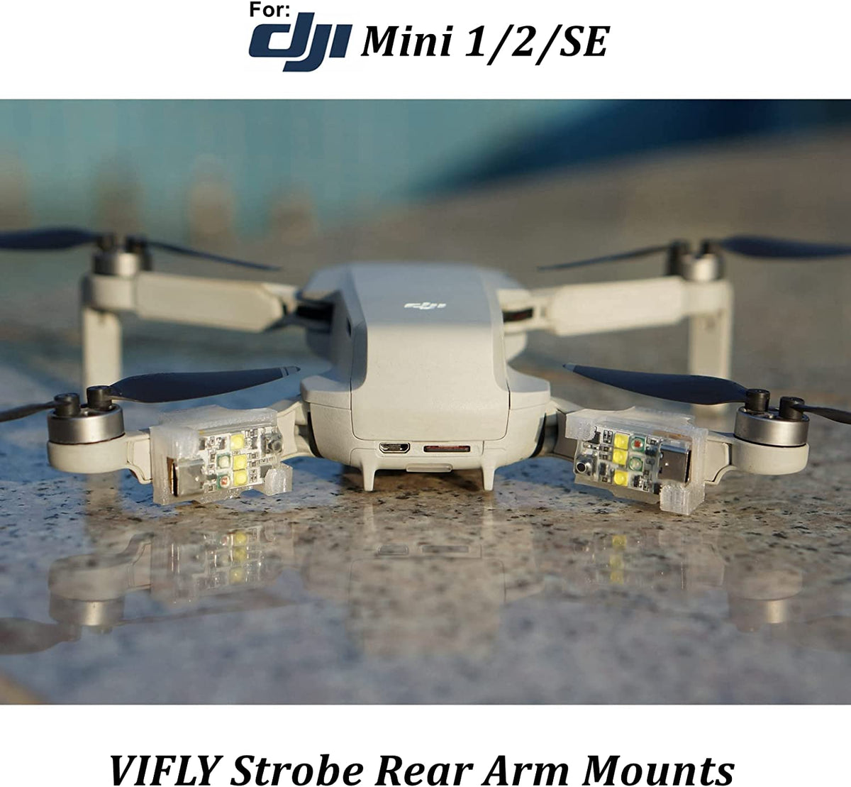VIFLY drone strobe mount for DJI Mavic Mini