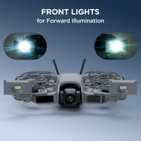 VIFLY Neo2Beam Search Light Dual Pack, Compact Headlamp for DJI Neo 2 – Illuminate Night & Indoor Flights