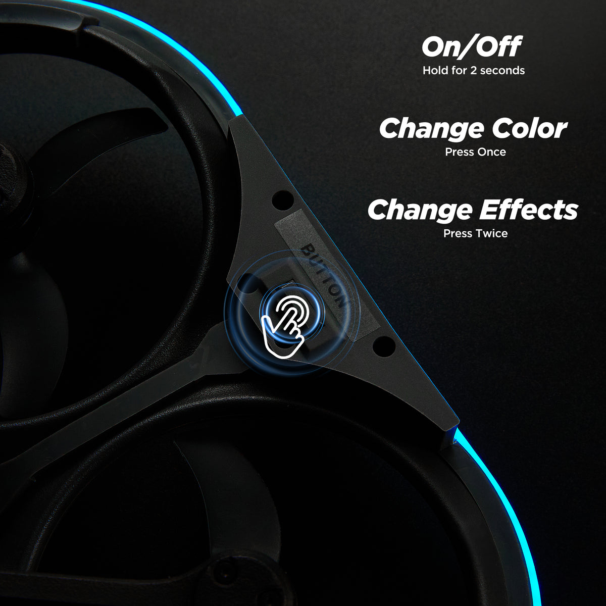 VIFLY Duct Guards with Colorful LED Strip for DJI Avata 2