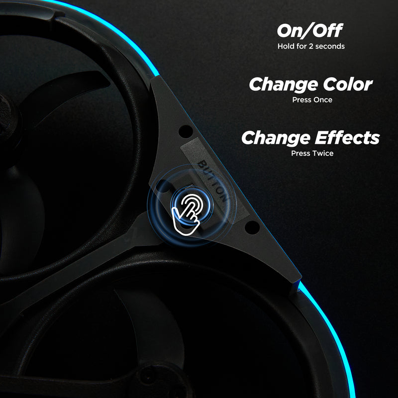 VIFLY Duct Guards with Colorful LED Strip for DJI Avata 2