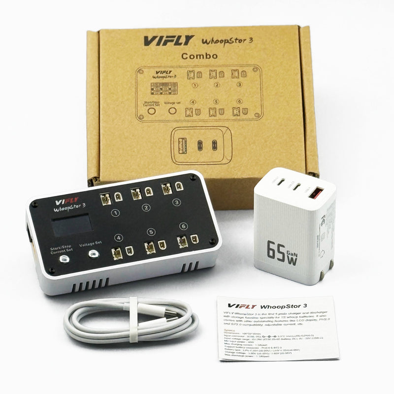NEW VIFLY WhoopStor 3 - 1S Battery Storage Charger and Discharger