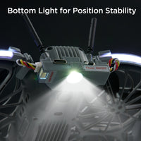 VIFLY Neo2Halo LED Light Strip for DJI Neo 2, Multi-Color Dynamic Modes Brings Stunning Aerial Light Shows, Bottom Light Illumination Ensures Position Stability in Darkness